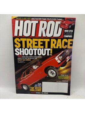 Hot Rod Magazine September 2005 Street Race Shootout 49 Machines Pump Gas Drags